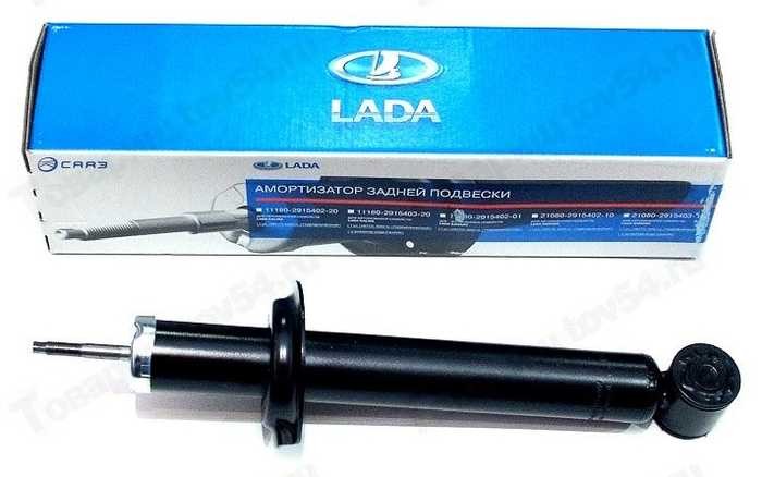 Стойка задняя 2108 тонкий шток под отбойник 1118