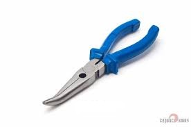 Длинногубцы 200мм загнутые