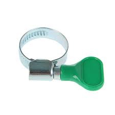 Хомут NORMA 10-16мм червячный с флажком