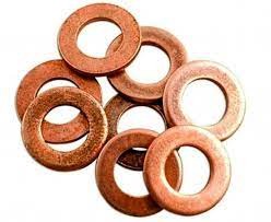 Шайба медь на 14