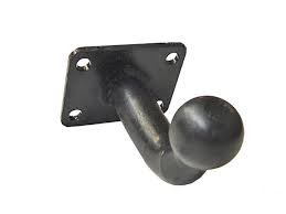 Шар на прицеп площадка на 4 болта(прямоуг.)