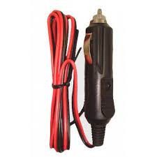 Штекер в прикуриватель с предохранителем до 3А с проводами