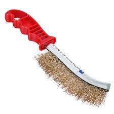 Щетка метал. с пласт.ручкой