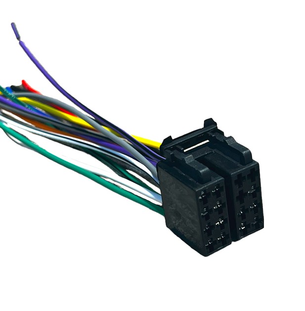 Разъем автомагнитолы Евро ISO мама сдвоенное гнездо