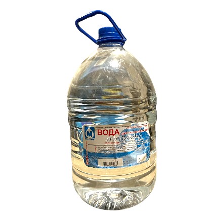 Дистилированная вода 5л.