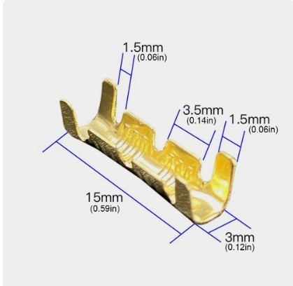Скоба соединитель U - образная (для проводов до 2,5мм)