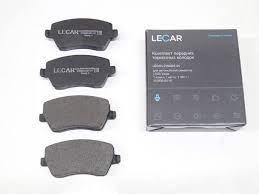 Колодки передние тормозные 2180,Ларгус без пружин LECAR