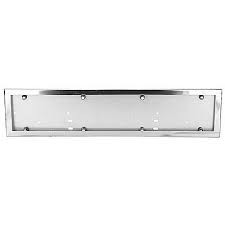 Рамка номера (широк.) нерж.SKYWAY