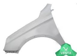 Железо 2180 крыло переднее левое CROSS катафорез c отверстиями