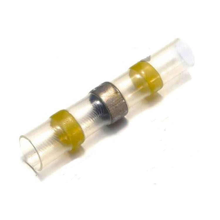 Гильза термоусаживаемая желтая с оловом L-40мм (под провод 4,0-6,0мм)