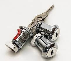 Замок задний 2170 в сборе с личинками и ключами Калисма