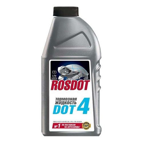 Тормозная жидкость ROSDOT- DOT4 455г