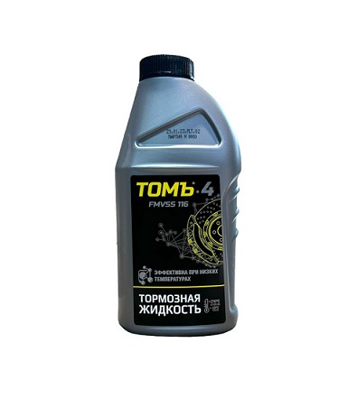 Тормозная жидкость Томь-4 (DOT3) 455г
