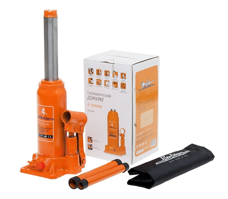 Домкрат гидравлический  4т (195-380мм) AIRLINE