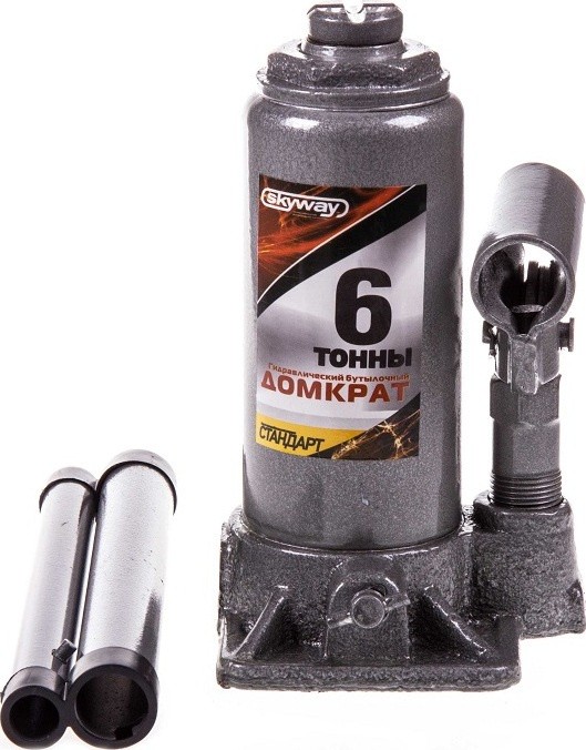 Домкрат гидравлический  6т (175-345мм) SKYWAY