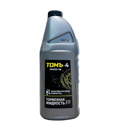 Тормозная жидкость Томь-4 (DOT3) 910г