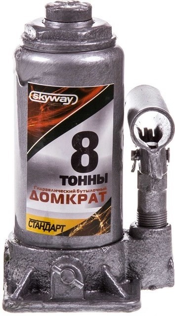 Домкрат гидравлический  8т (185-370мм) SKYWAY