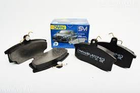 Колодки передние тормозные 2108 Dafmi