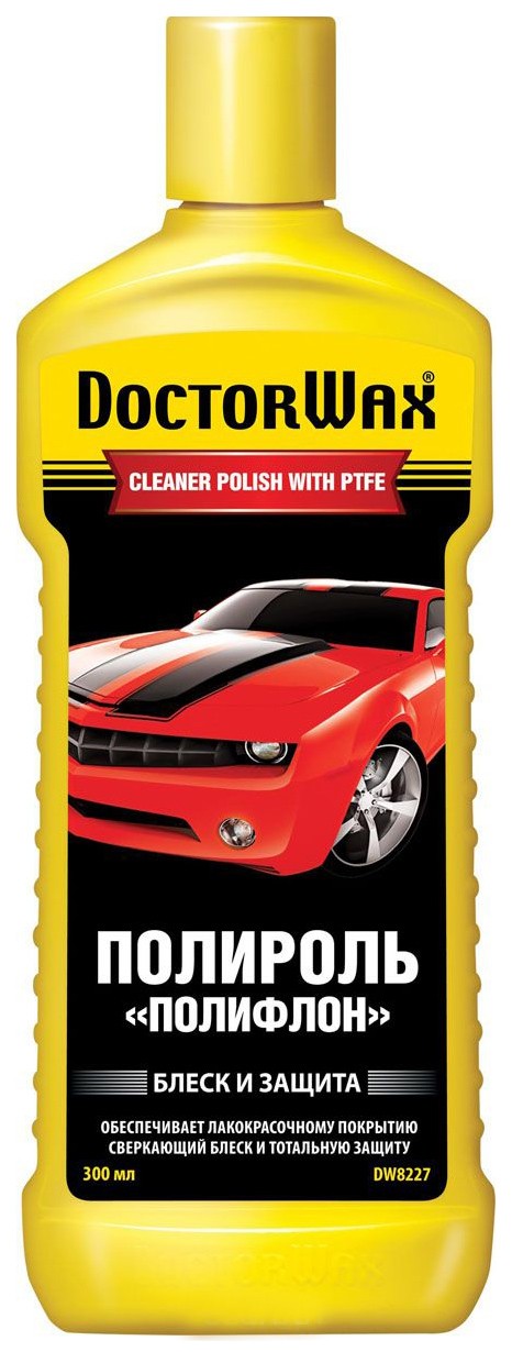 Полироль кузова DoctorWax Полифлон 300мл