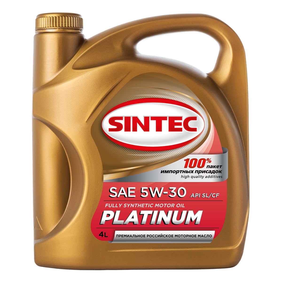 Масло SINTEC Platinum 5W30 SN/CF GF-5 синт. 4л (ЯПОНЦЫ)