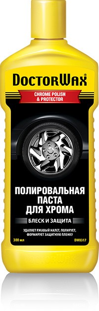 Полировальная паста для хрома DoctorWax 300мл