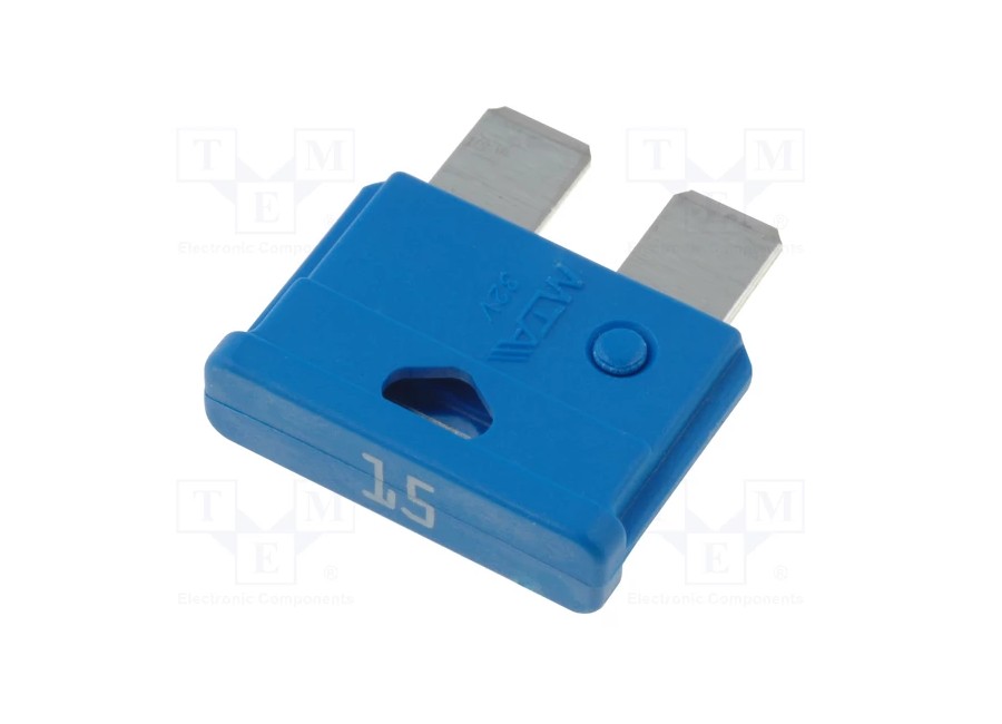 Предохранитель стандарт штыревой МТА (Италия) 15A