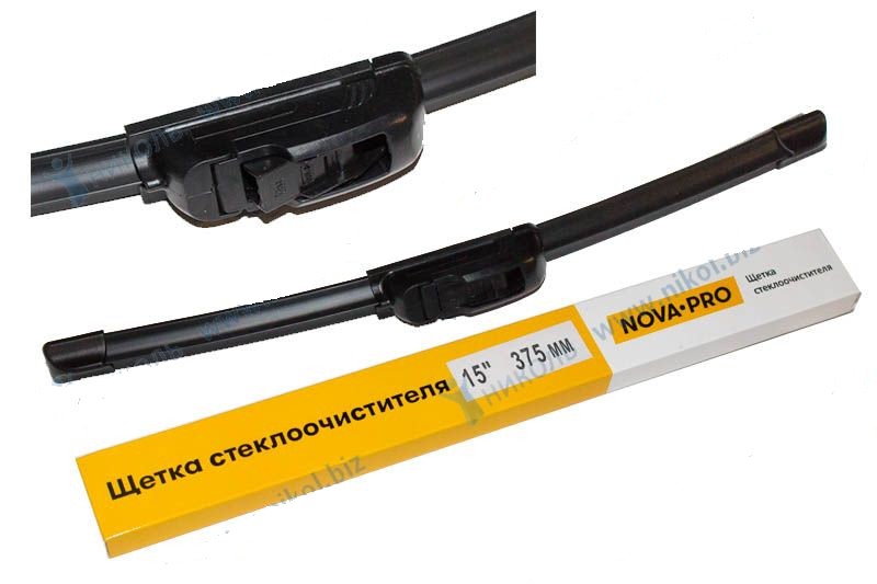 Щетка стеклоочистителя бескаркасная NOVA-PRO 600мм