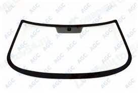 Стекло 2123 лоб.нов.обр.белое пятак пластик