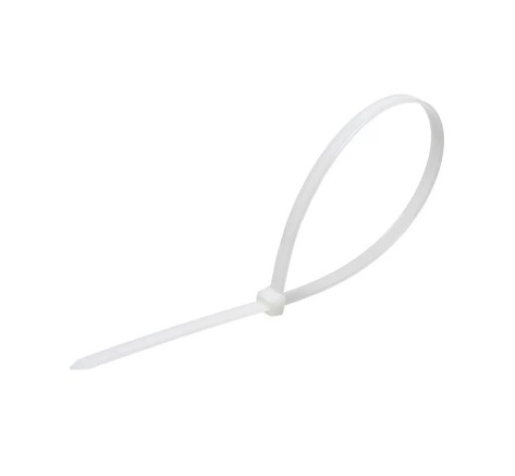 Хомуты пластик.ленточ. 3,6х300 белые (10шт)
