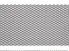 Сетка декоративная 100х40 черная ячейка 10х4мм Airline