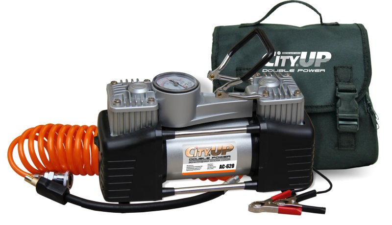 Компрессор TORNADO CITY UP Double Power 60л/мин (2 цилиндра)