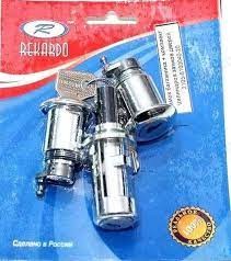 Замок задний 2105-2107 в сборе с личинками и ключами Рекардо