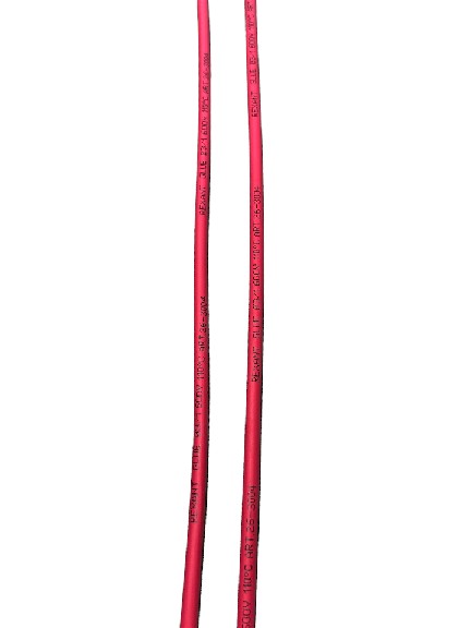 Термоусадка клеевая  3,0мм красная (1м, усадка 1:3)