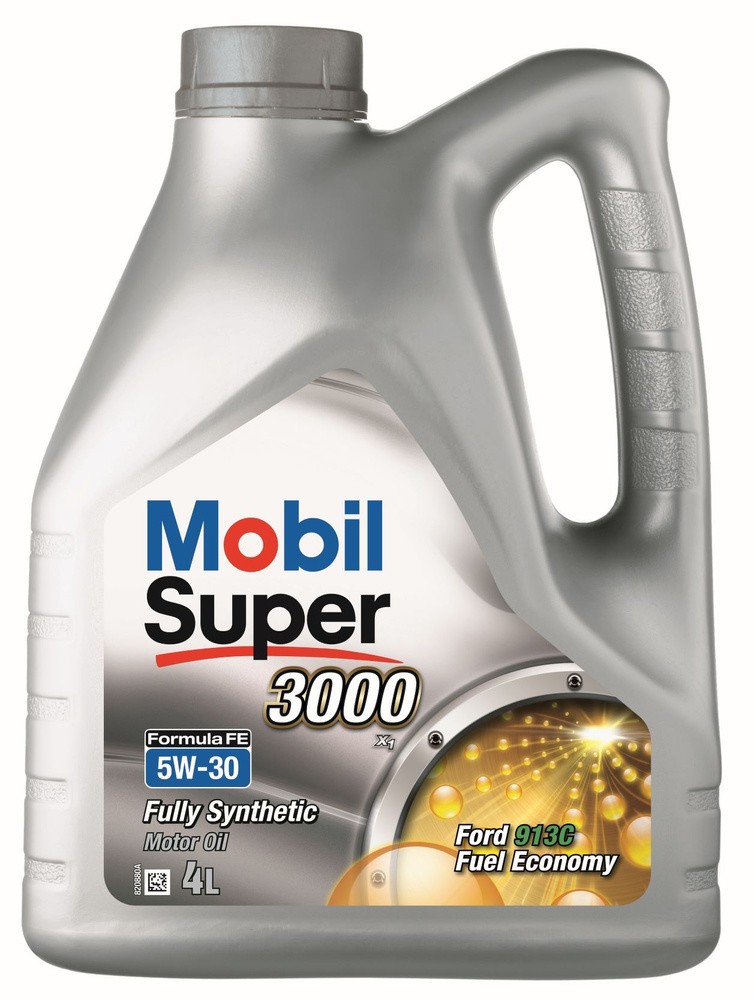 Масло Mobil Super 3000 Formula FE 5W30 синт.4л.