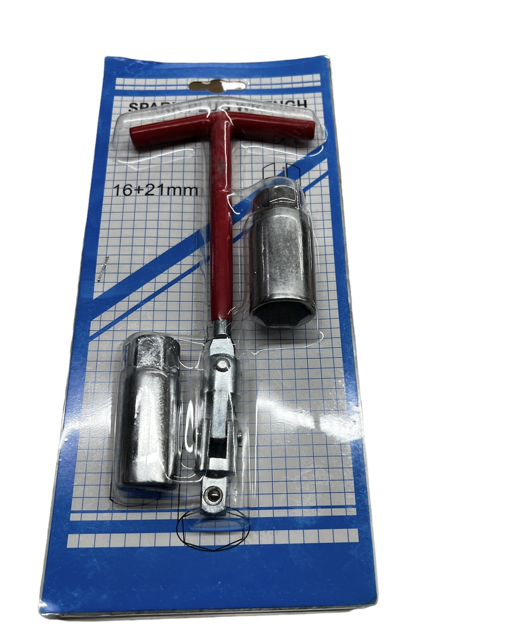 Ключ свечной 16мм/21мм кардан NOVA-PRO