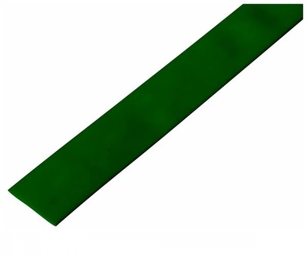 Термоусадка15мм (1м, зеленая, усадка 1:2)