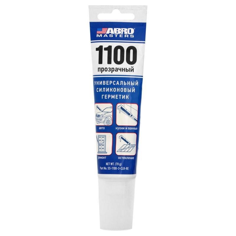 Герметик для вклейки стекол ABROMasters 70г(прозрачный)