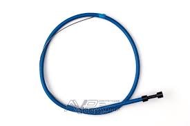 Трос капота 2101-07, Нива (синяя оплетка)