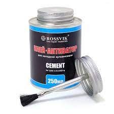 Клей резиновый 250мл ROSSVIC (холодная вулканизация)