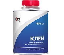 Клей резиновый 800мл БХЗ (с кистью)