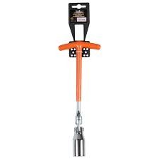 Ключ свечной 21мм кардан 250мм Airline