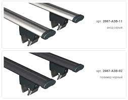 АПС Поперечины зажим аэродинамич.с винтовым зажимом черн