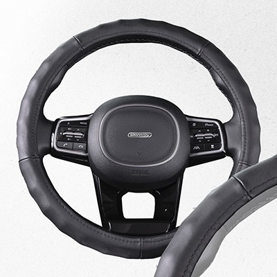 Оплетка на руль М SKYWAY 8003 кожа