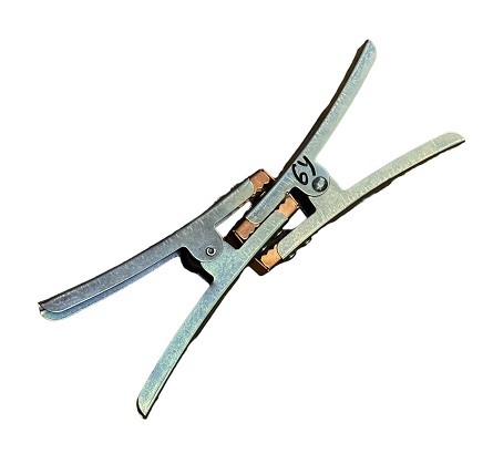 Крокодилы №6 (пара: красный,черный) Усиленные без резины15см