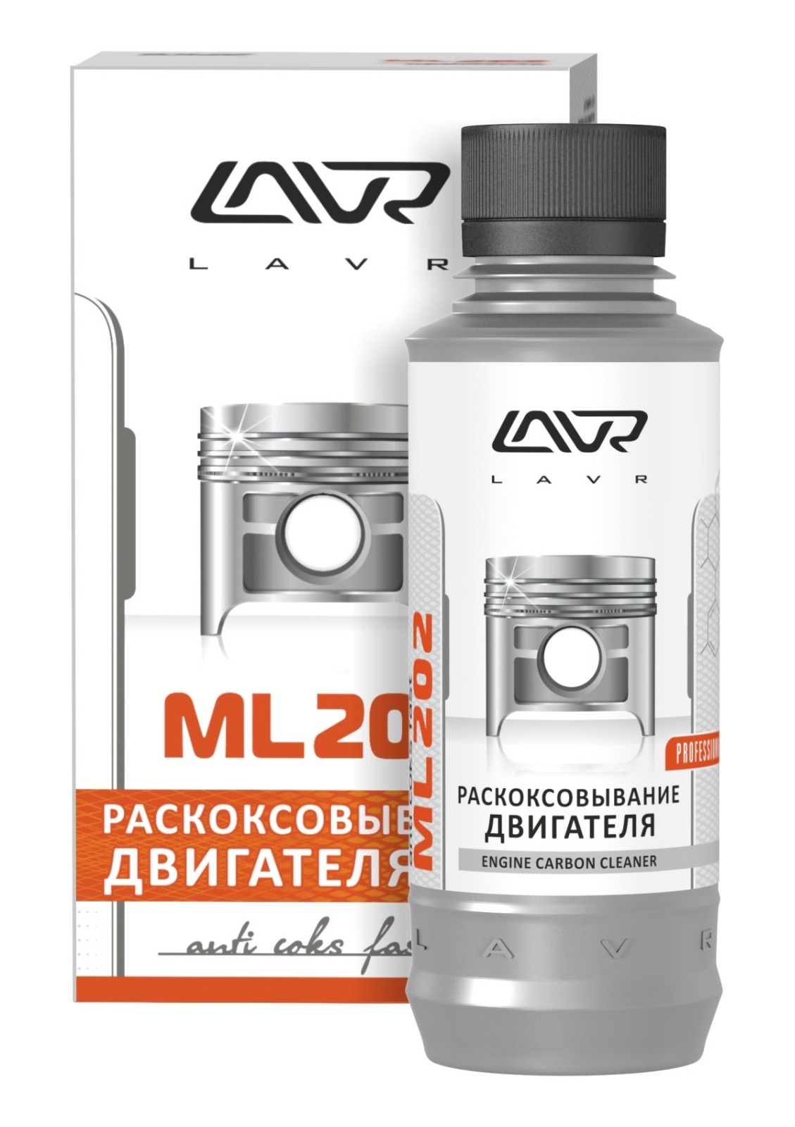 Раскоксовыватель двигателя LAVR ML-202 185мл (6-12часов)