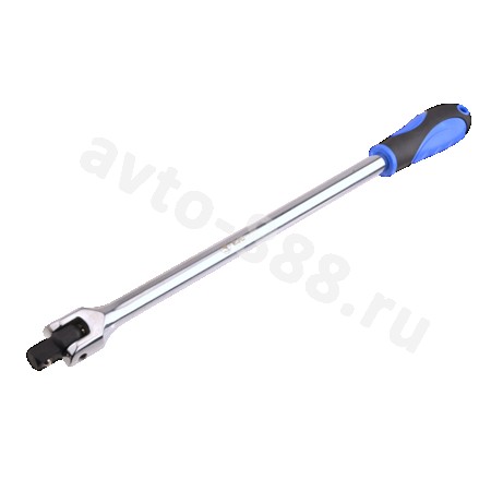 Вороток шарнирный с прорезиненной ручкой 450мм YZ-10212