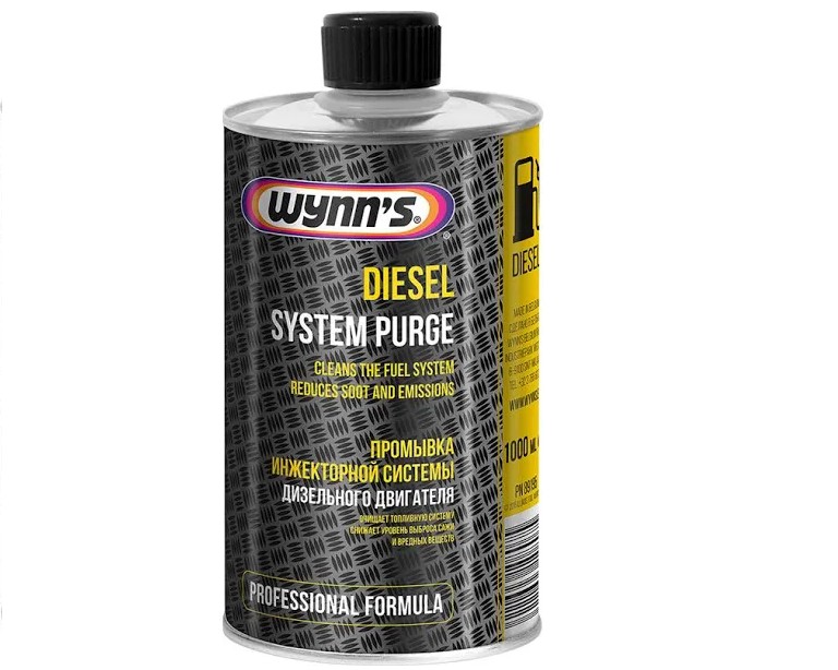 Промывка инжекторной системы дизеля WYNNS 1л
