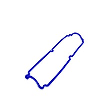 Прокладка крышки клапанов Гранта.Ларгус силикон CS-20