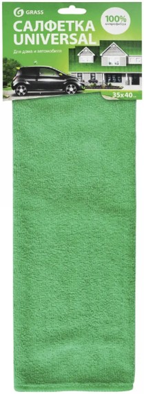 Салфетка микрофибра GRASS 35*40см