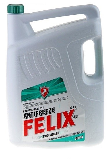 Антифриз  FELIX Prolonger G-11 зеленый 10л